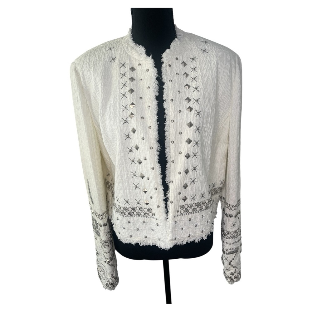 Elie Tahari “Doris” Embellished Jacket l Size XL lNWT l Poshmark - Picture 2 of 16